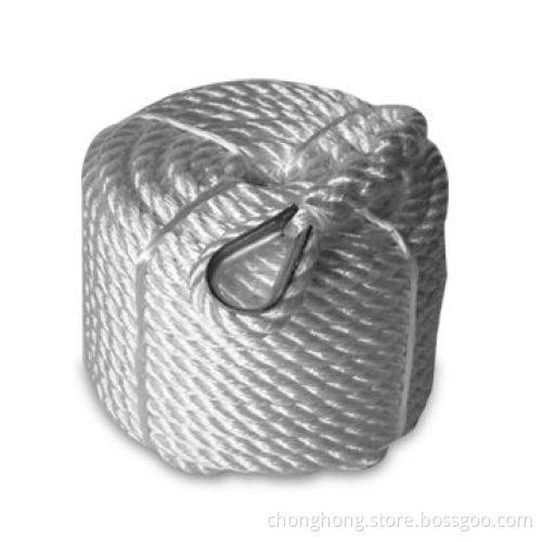Nylon Filamentous Rope, Measures 4 to 60mm, Made of Polyester